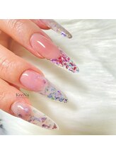 キーナ(KeeNa)/ドライフラワーネイル