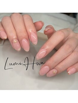 ルミファ 柏(Lumi Hwa)の写真/【ご新規様】定額ミディアム¥7500*大人女性の美しさを引き立てる丁寧なケアと上質なニュアンスデザイン*