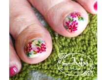 ジュジュ(Juju)/ハンドペイント　フットネイル