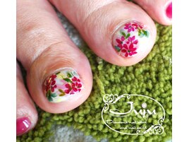 ハンドペイント　フットネイル