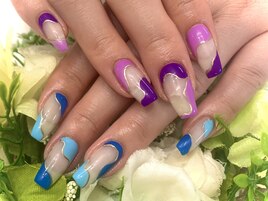 【坂田】ウネウネネイル ：）