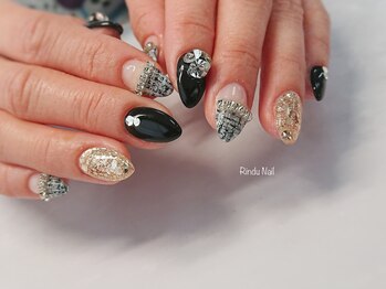 リンドゥネイル 上小田井店(Rindu Nail)/年越しネイル3