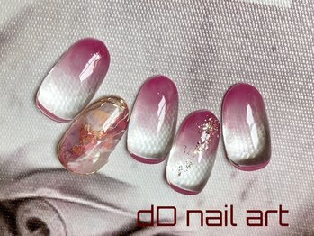 ディーディーネイルアート(dD nail art)/simpleアートコース¥5,500