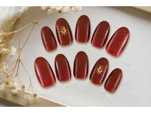 ファストネイル 中野店(FAST NAIL)/紅葉カラー 4,400円 【11565】