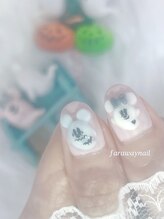 ファラウェイネイル(Faraway nail)/3Dおばけネイル☆残り5点です！