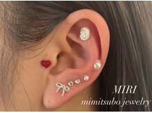 ミリ(MIRI)/パーツ選び放題耳ツボジュエリー