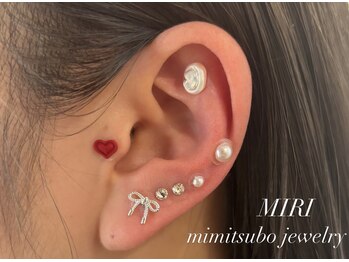 ミリ(MIRI)/パーツ選び放題耳ツボジュエリー