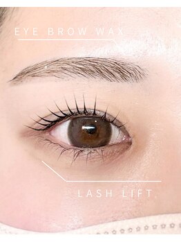 アルバ(ALBA)/まつげパーマ　×　眉毛Wax