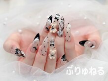 ぷりゅねる 心斎橋の雰囲気(ワンホンネイル/韓国ネイル/10本チップ長さだしお任せください♪)