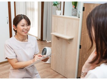 なさき整骨院プラスシンメトリー 豊橋店/施術前カウンセリング