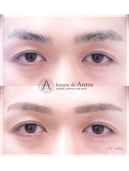 ボーテ ド アントス beaute de Antos/[男性眉]外国人風眉が人気です♪