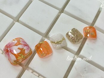 リアンリアン(lien lien de felicite nail)/クリアフラワー