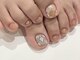 シェルネイル(SHELL NAIL)の写真/おしゃれは足元から☆今時で可愛い"うるうる&つやつや"nail♪カラーMixで色味作成OK!持込画像も◎