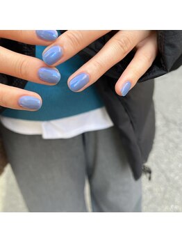 ハラジュクネイルズ(harajukunails)/ミラーワンカラーコース