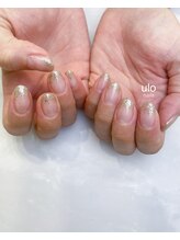ウロネイルズ(ulo nails)/キラキラを先端からラメグラ