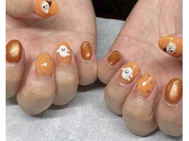 ハロウィンネイル