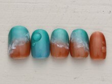 ノーネイル 大宮(NO NAIL)/夕焼け　￥4990