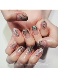 こだわり手描きアートネイル