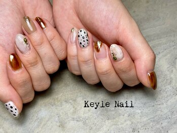 キールネイル(KeyleNail)/ダルメシアンアート