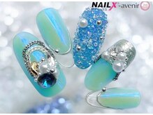 ネイリックス アヴェニール(NAILX avenir)/ブルーオーロラ 宝石