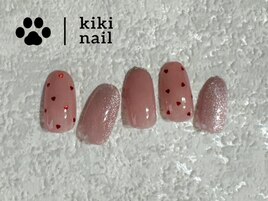 バレンタイン／ハートネイル