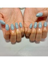 アンジェリーク ネイルアンドアイ 前橋元総社町店(Angelique Nail & Eye)/ワンカラー/北澤