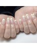 【ご新規様オフ無料】hand フレンチ（クリアベース）