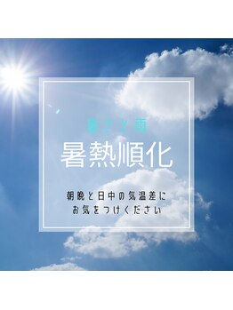 サクラ(Sakura)/暑さにお気をつけください