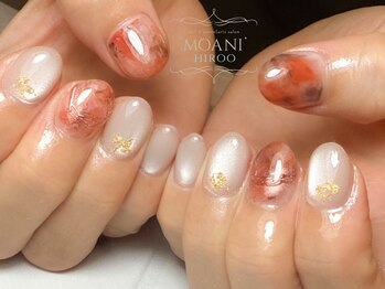 モアニヒロオ 広尾駅前店(MOANI Hiroo)/ショートネイルも美しく♪