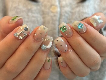 ジェミーネイル シンジュク(Jemiy nail shinjuku)/【Miku】ウィッシュコア¥12480