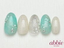 ネイルサロン アビー グランデュオ蒲田店(abbie)/しゅわしゅわネイル[B]¥11000