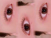 メロウアイラッシュ(mellow eyelash)の雰囲気（コーティングを使って束感仕上げ!【パーマ/フラット】）