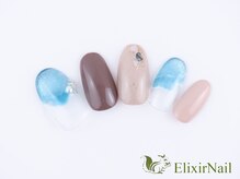 エリクサーネイル 神田(Elixir Nail)/シンプル/クーポン使用