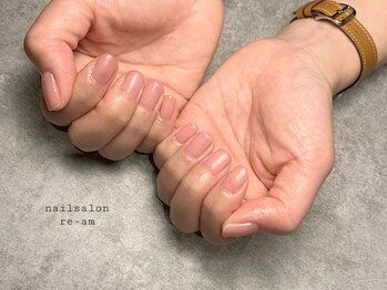 レアム(re-am)/定額ネイル/ニュアンスネイル