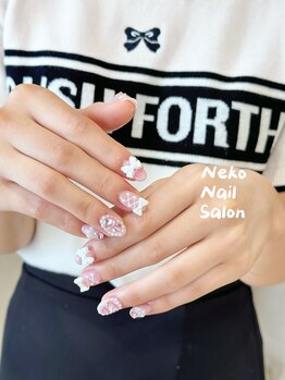 ネコ(Neko)/ガーリーネイル ちゅるんピンク