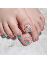 エールネイル(Ailes nail)/マグネットタイルネイル