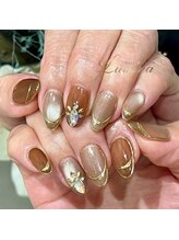 ルミナ 高崎店(Lumina)/ミラーフレンチネイル