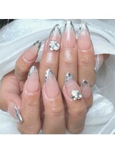 エツキネイル(悦木Nail)/ガラスフレンチ