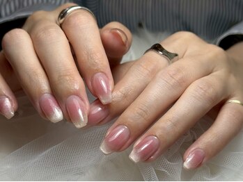 アンドネイル(&nail)の写真/自店・他店付け替えオフ無料がうれしい◎シンプルネイルがお好きな方にオススメ☆上品な指先に♪