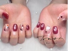 トラストネイル 佐野店(TRUST Nail)/キラキラマグネットネイル