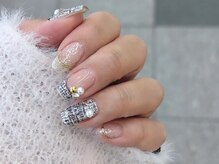リアンネイル(lian nail)の雰囲気（#hiroが作る絶対かわいいツイードネイル　！）