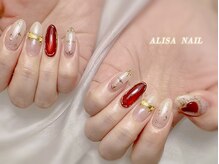 アリサネイル(ALISA NAIL)/ミラーアートネイル