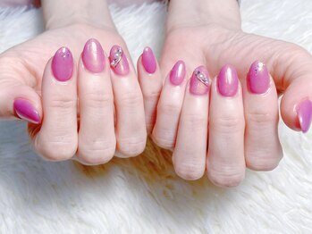 マハロ ネイル 南千住店(Mahalo Nail)/好印象オフィスネイル　¥7980