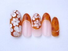 ネイリックス アヴェニール(NAILX avenir)/べっこうフラワー