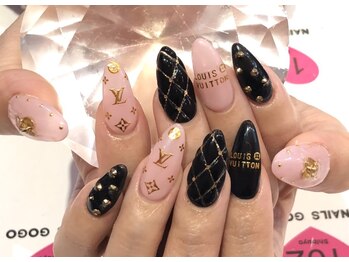 ネイルサロン ネイルズゴーゴー 渋谷店(NAILSGOGO)/ヴィトン ブランド キルティング