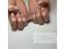 ニコ(nico+)/メタリックアート♪