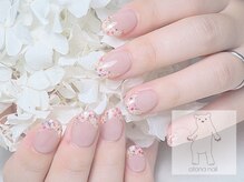 オトナネイル(otona nail)/押し花ネイルチップ着用画像