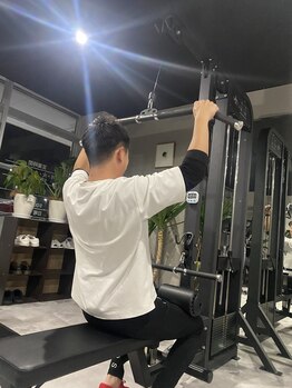 コネクトジム 春日井勝川店(Connect Gym)/男らしい広い背中