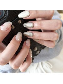 マグネット、ミラーネイル★