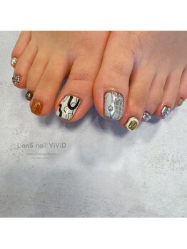 リアンスネイル ヴィヴィッド 岡山店(LianS nail ViViD)/フットオーダー